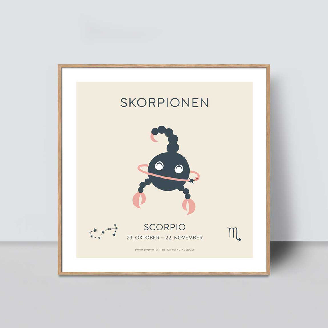 Stjernetegn plakat – Skorpionen