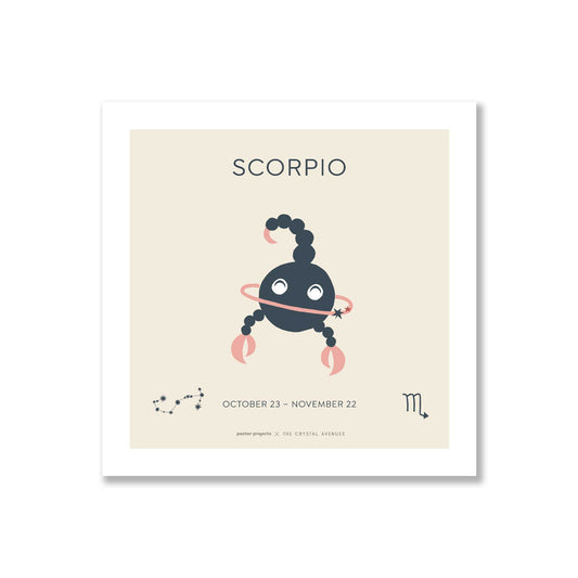 Zodiac Poster - Scorpio